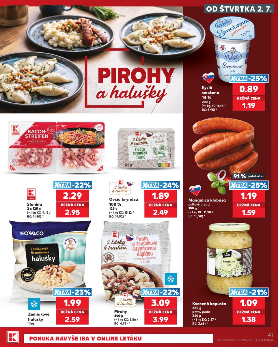 Kaufland catalog page 41 — 2026-07-02 to 2026-07-08