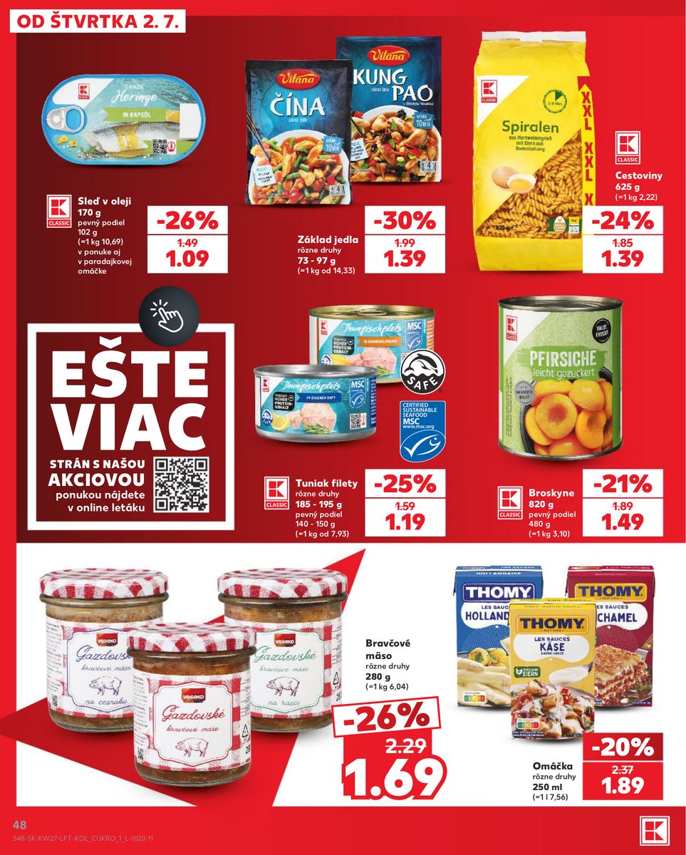 Kaufland catalog page 48 — 2026-07-02 to 2026-07-08