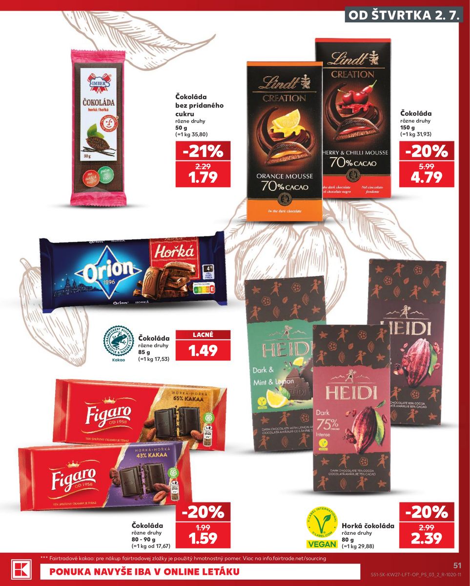 Kaufland catalog page 51 — 2026-07-02 to 2026-07-08