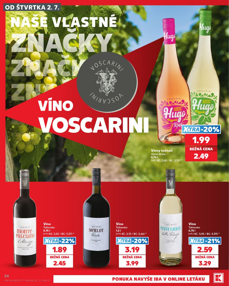 Kaufland catalog page 54 — 2026-07-02 to 2026-07-08