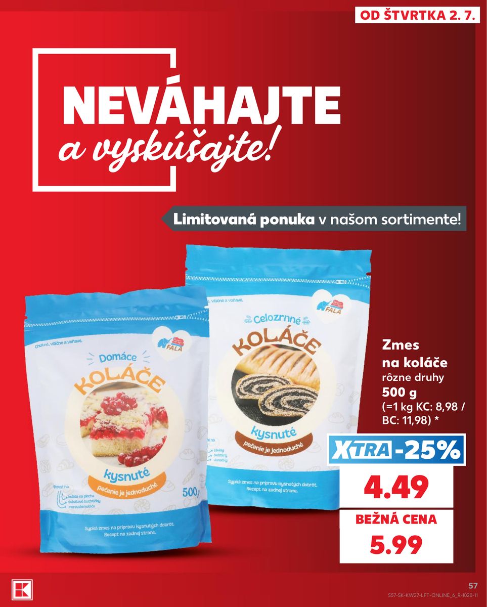 Kaufland catalog page 57 — 2026-07-02 to 2026-07-08