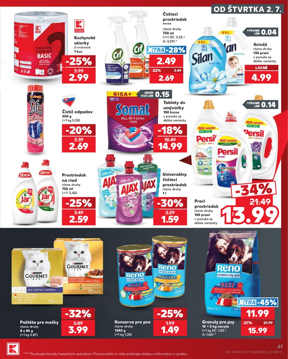 Kaufland catalog page 61 — 2026-07-02 to 2026-07-08