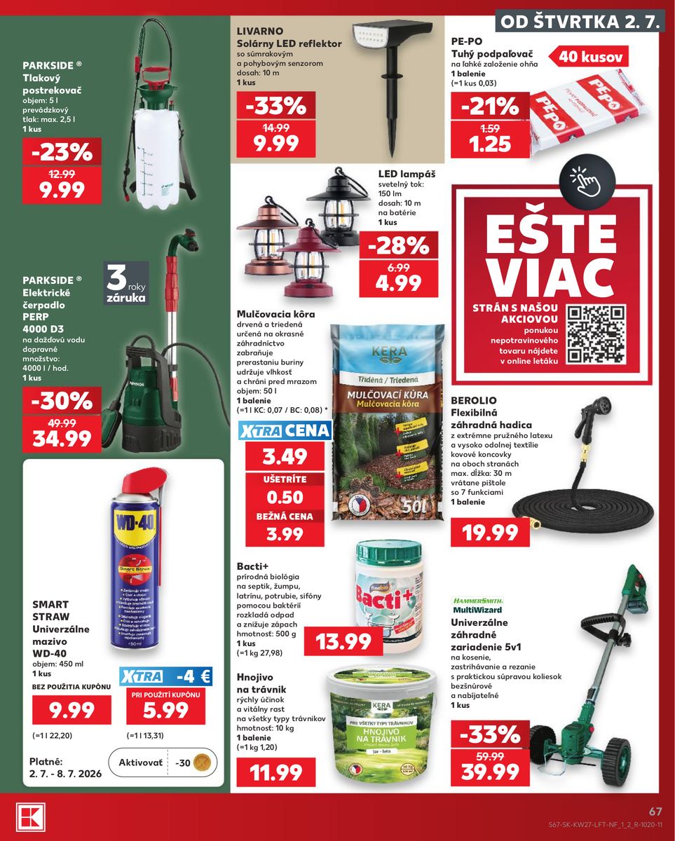 Kaufland catalog page 67 — 2026-07-02 to 2026-07-08
