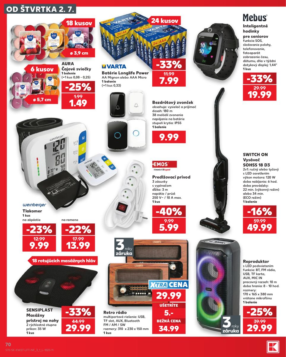 Kaufland catalog page 70 — 2026-07-02 to 2026-07-08