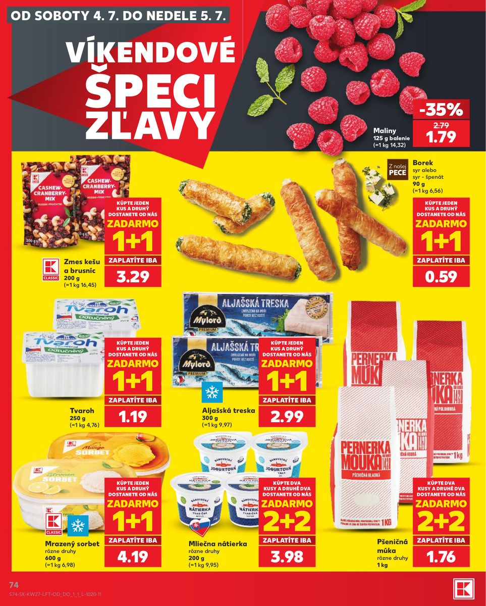 Kaufland catalog page 74 — 2026-07-02 to 2026-07-08