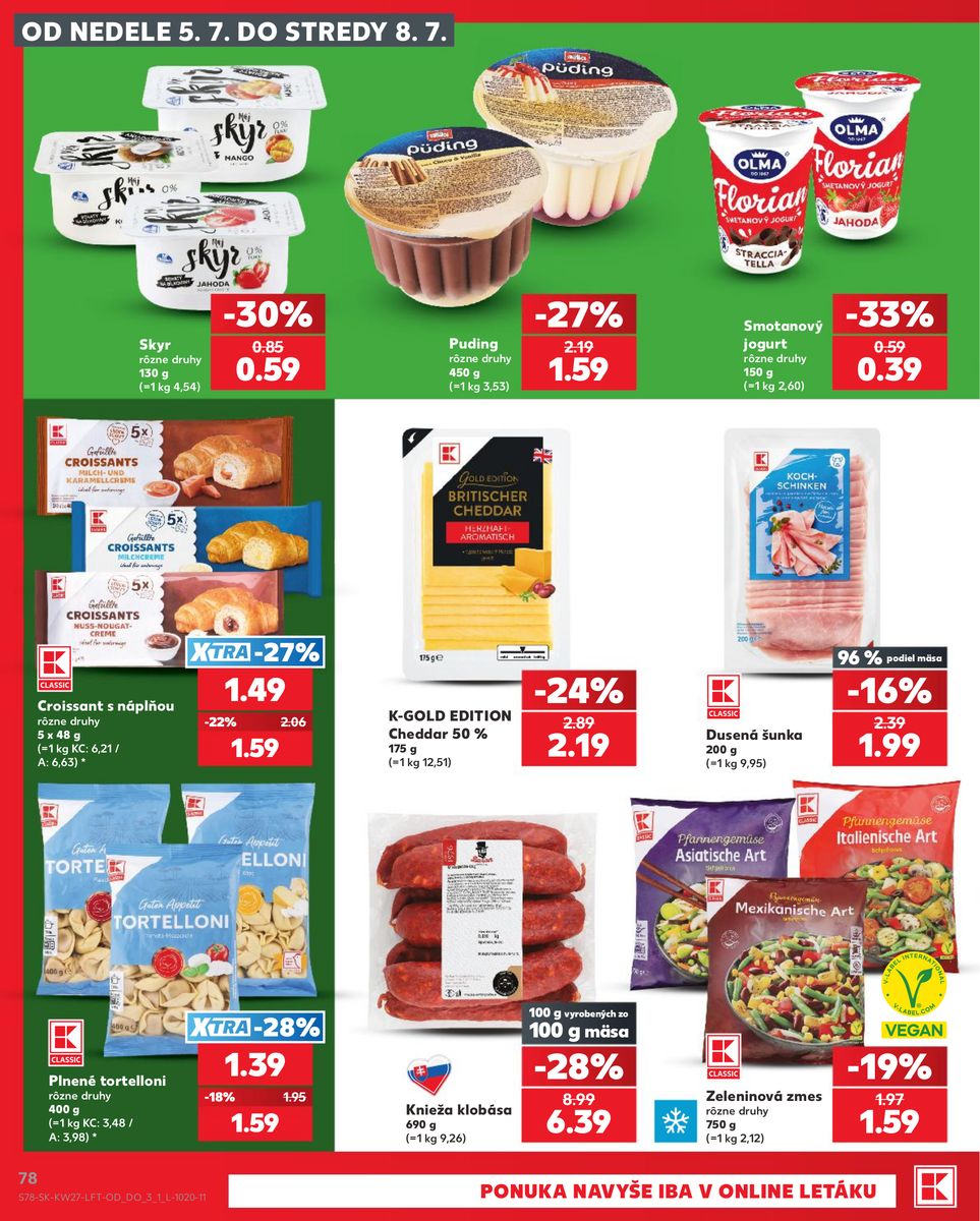 Kaufland catalog page 78 — 2026-07-02 to 2026-07-08