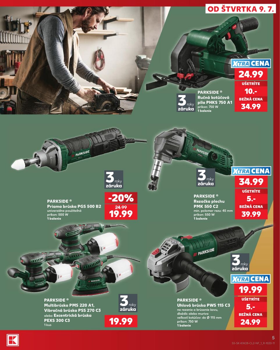 Kaufland catalog page 5 — 2026-07-09 to 2026-07-15