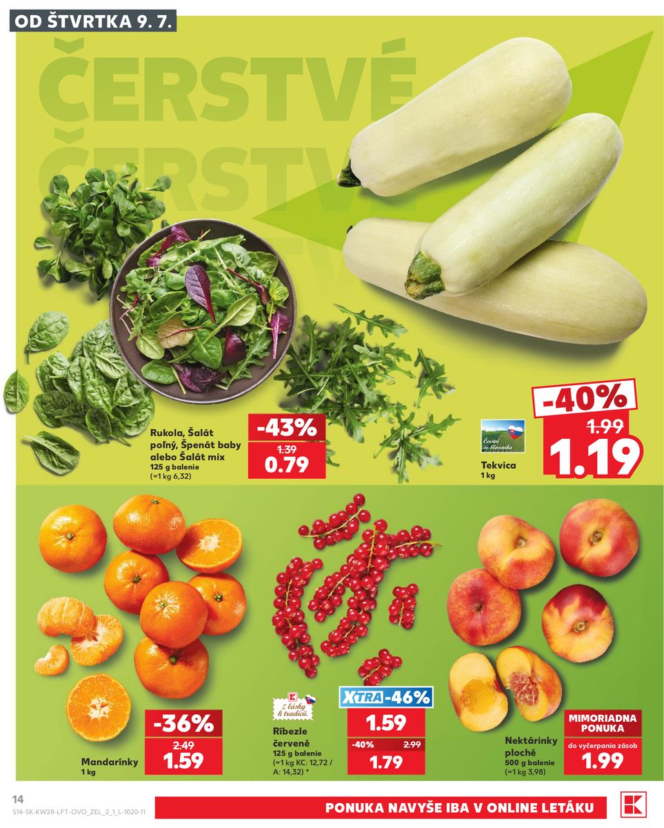 Kaufland catalog page 14 — 2026-07-09 to 2026-07-15