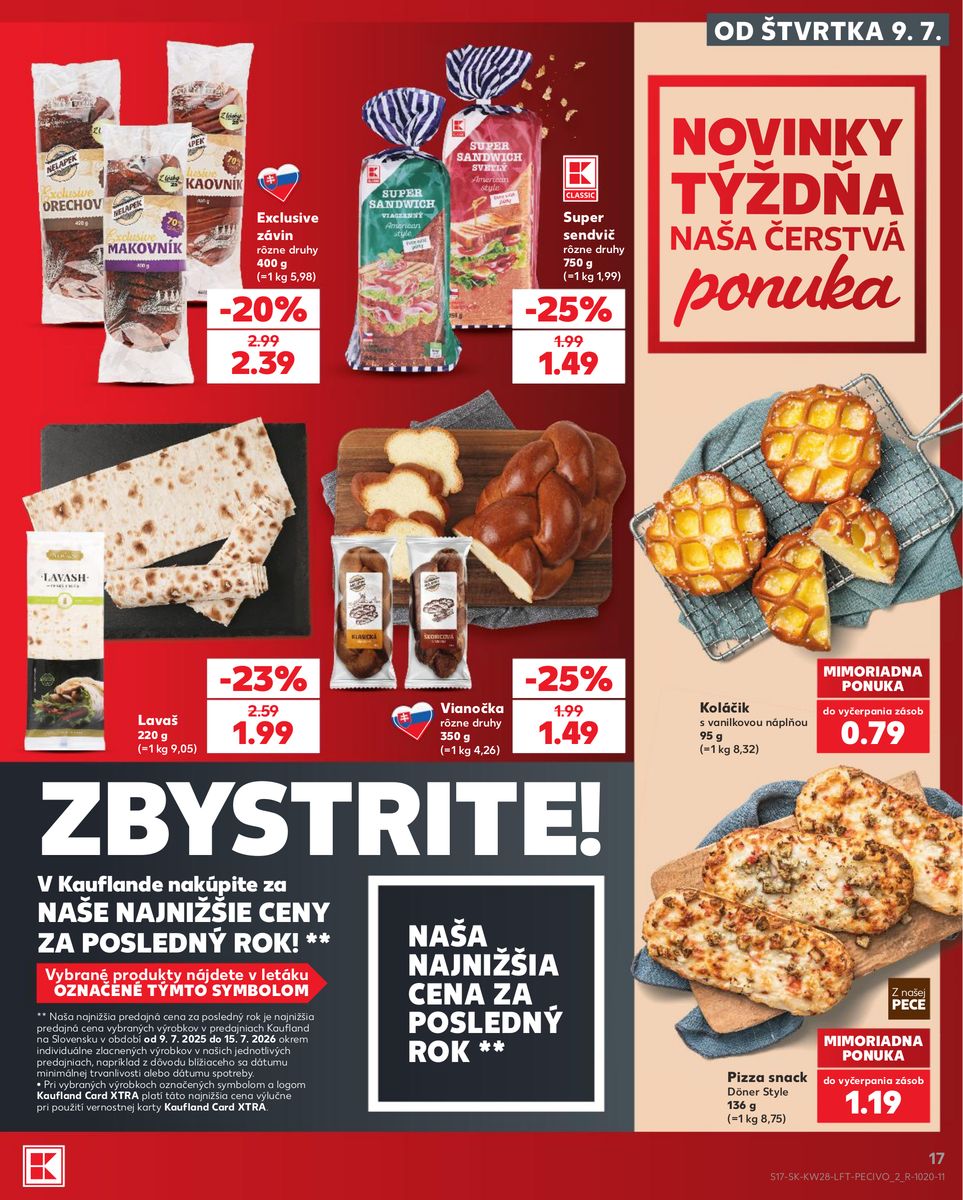 Kaufland catalog page 17 — 2026-07-09 to 2026-07-15