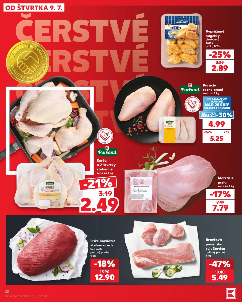 Kaufland catalog page 20 — 2026-07-09 to 2026-07-15