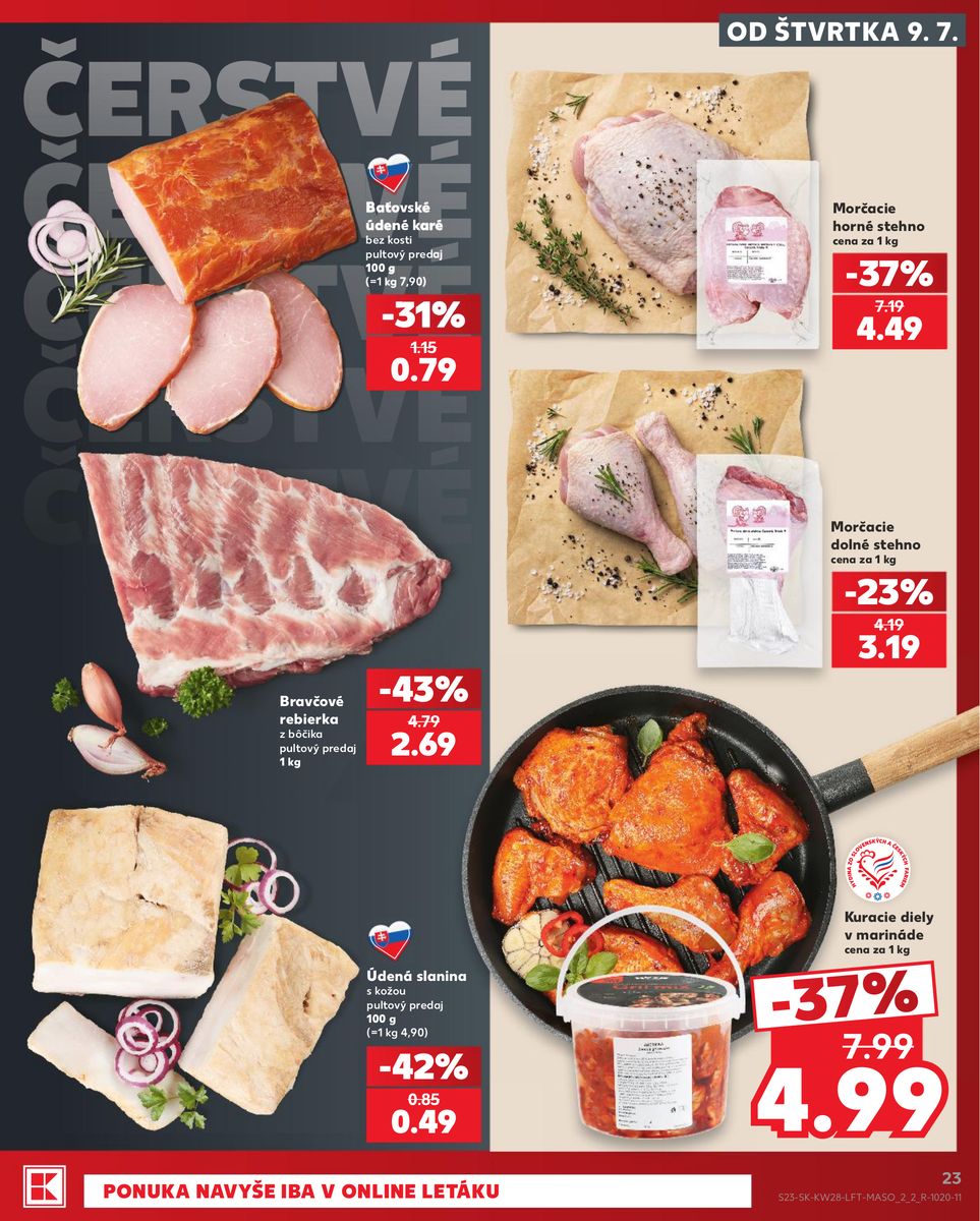 Kaufland catalog page 23 — 2026-07-09 to 2026-07-15