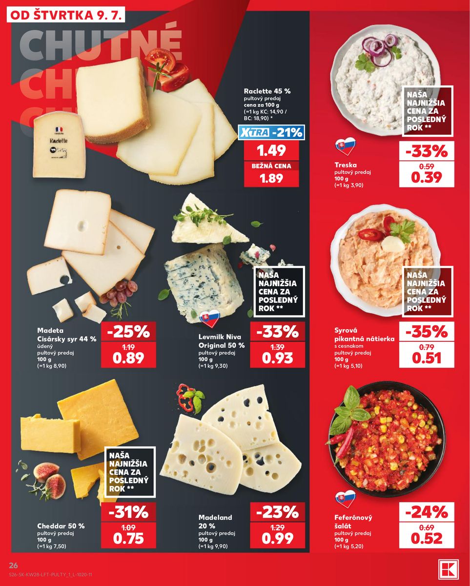 Kaufland catalog page 26 — 2026-07-09 to 2026-07-15