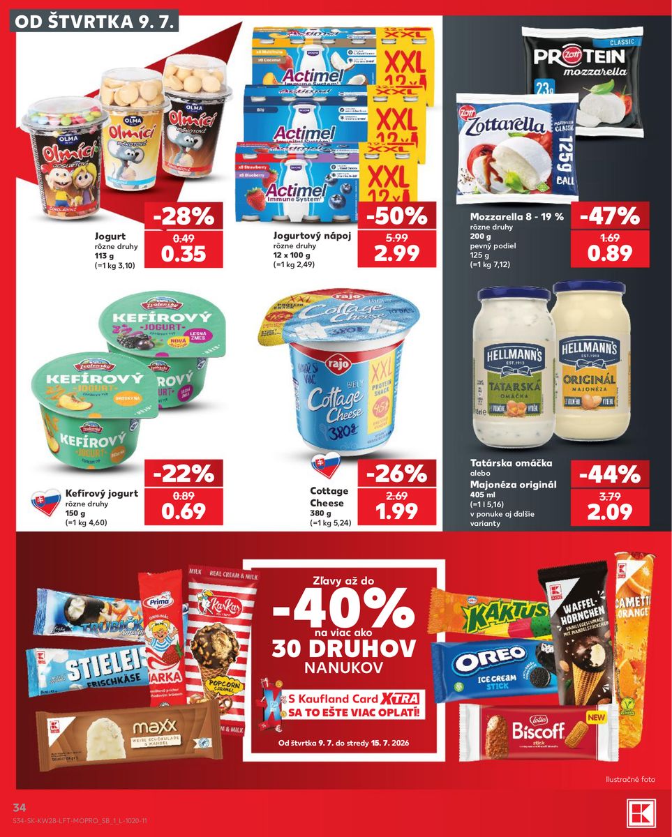 Kaufland catalog page 34 — 2026-07-09 to 2026-07-15