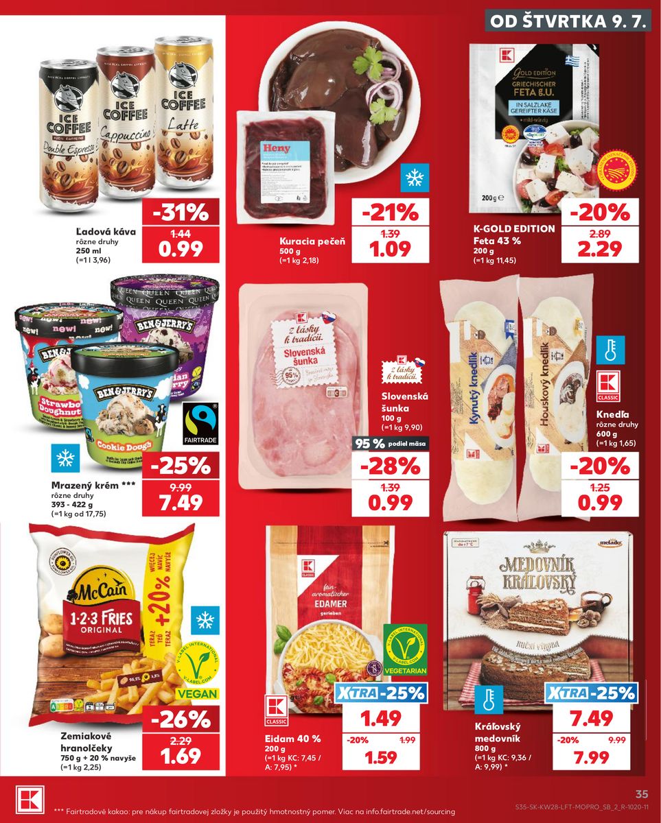Kaufland catalog page 35 — 2026-07-09 to 2026-07-15