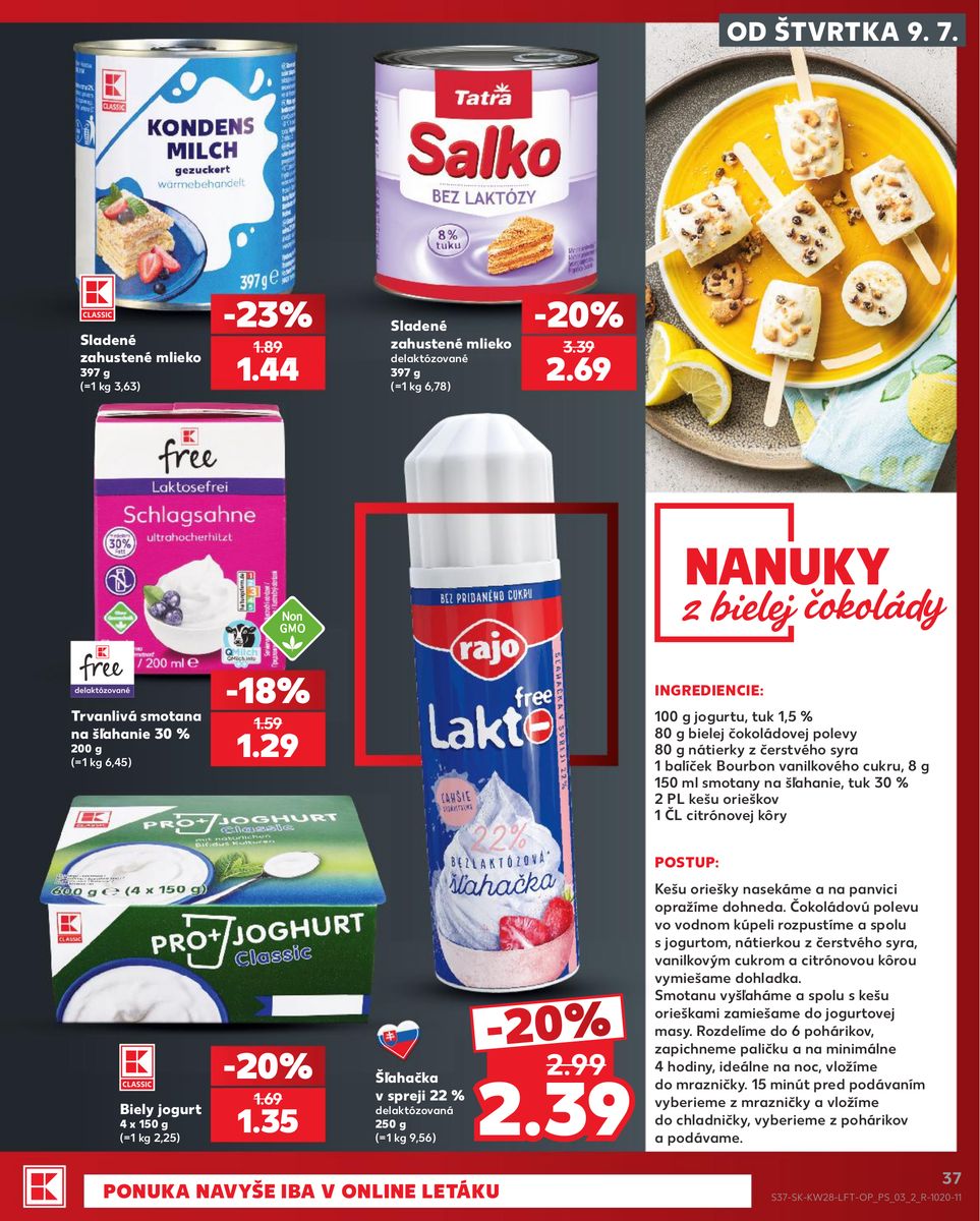 Kaufland catalog page 37 — 2026-07-09 to 2026-07-15