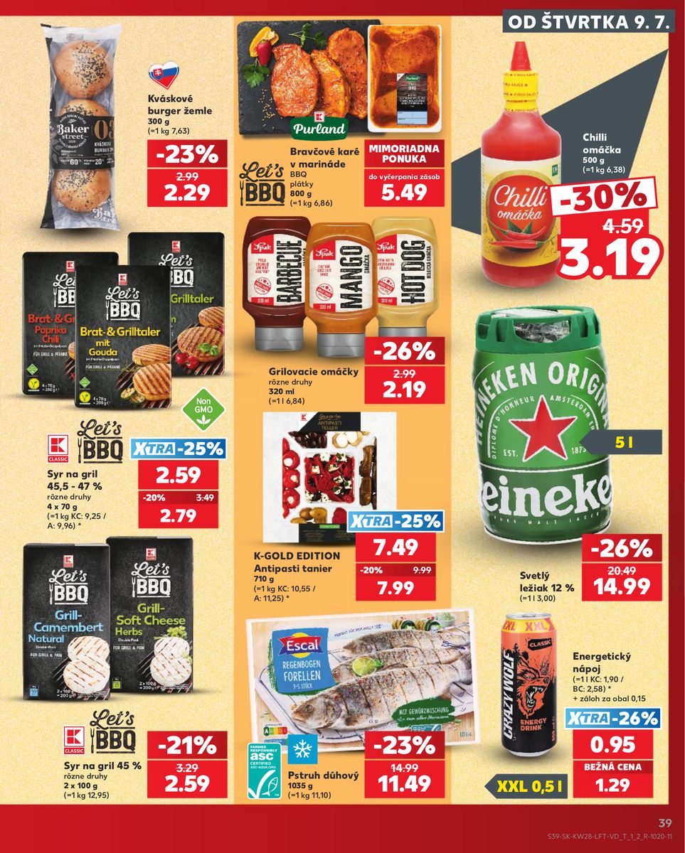 Kaufland catalog page 39 — 2026-07-09 to 2026-07-15
