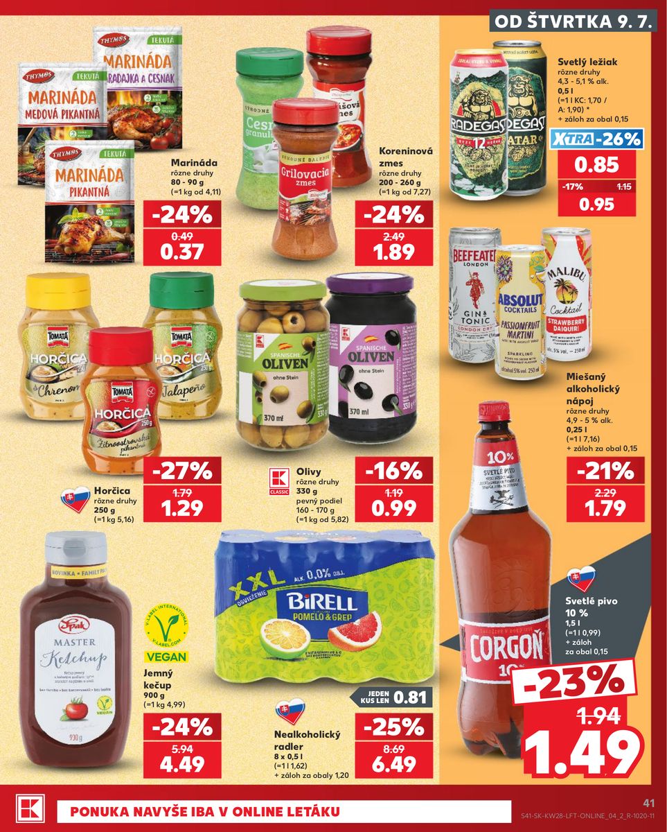 Kaufland catalog page 41 — 2026-07-09 to 2026-07-15