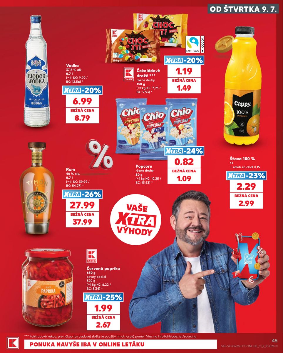 Kaufland catalog page 45 — 2026-07-09 to 2026-07-15