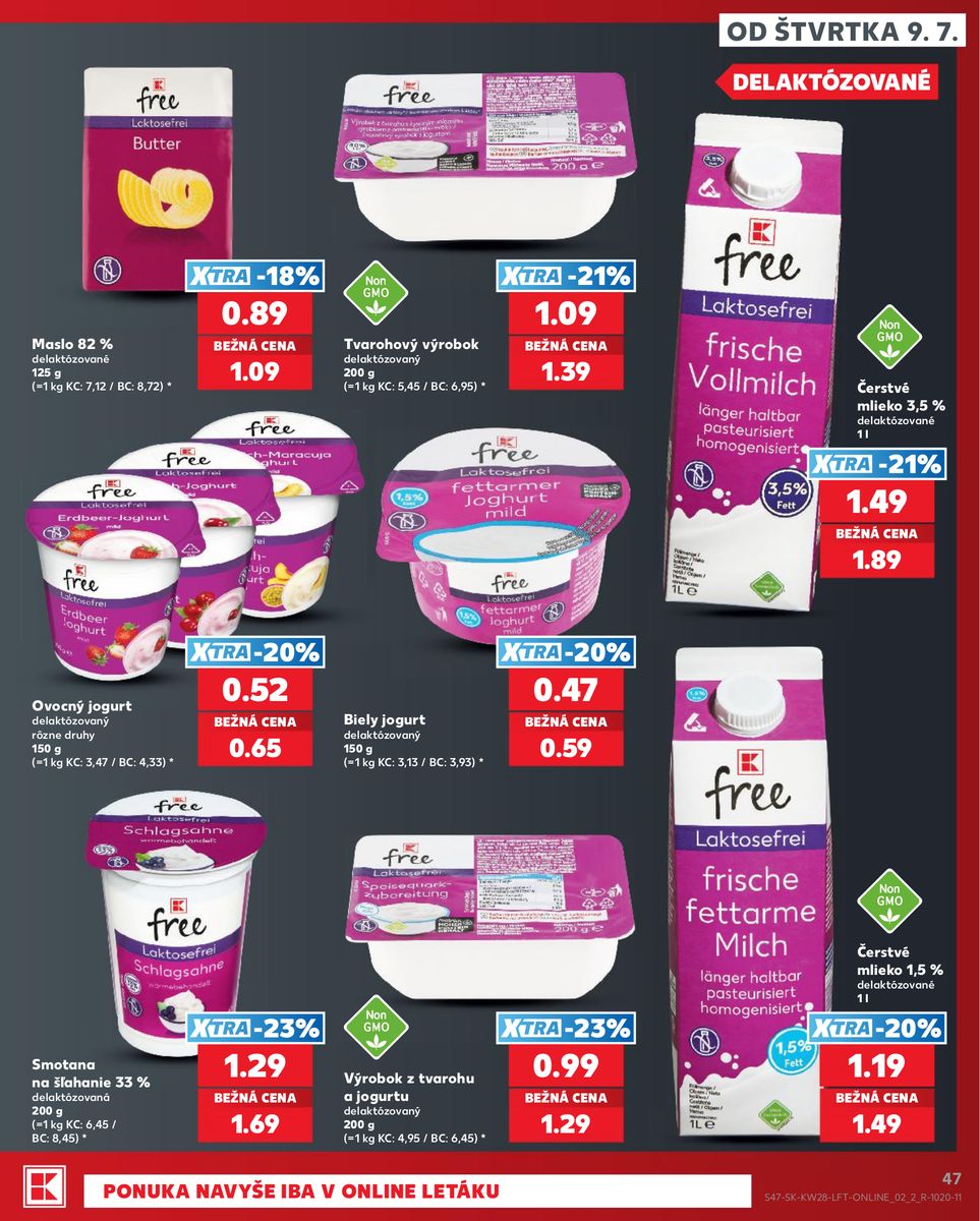 Kaufland catalog page 47 — 2026-07-09 to 2026-07-15