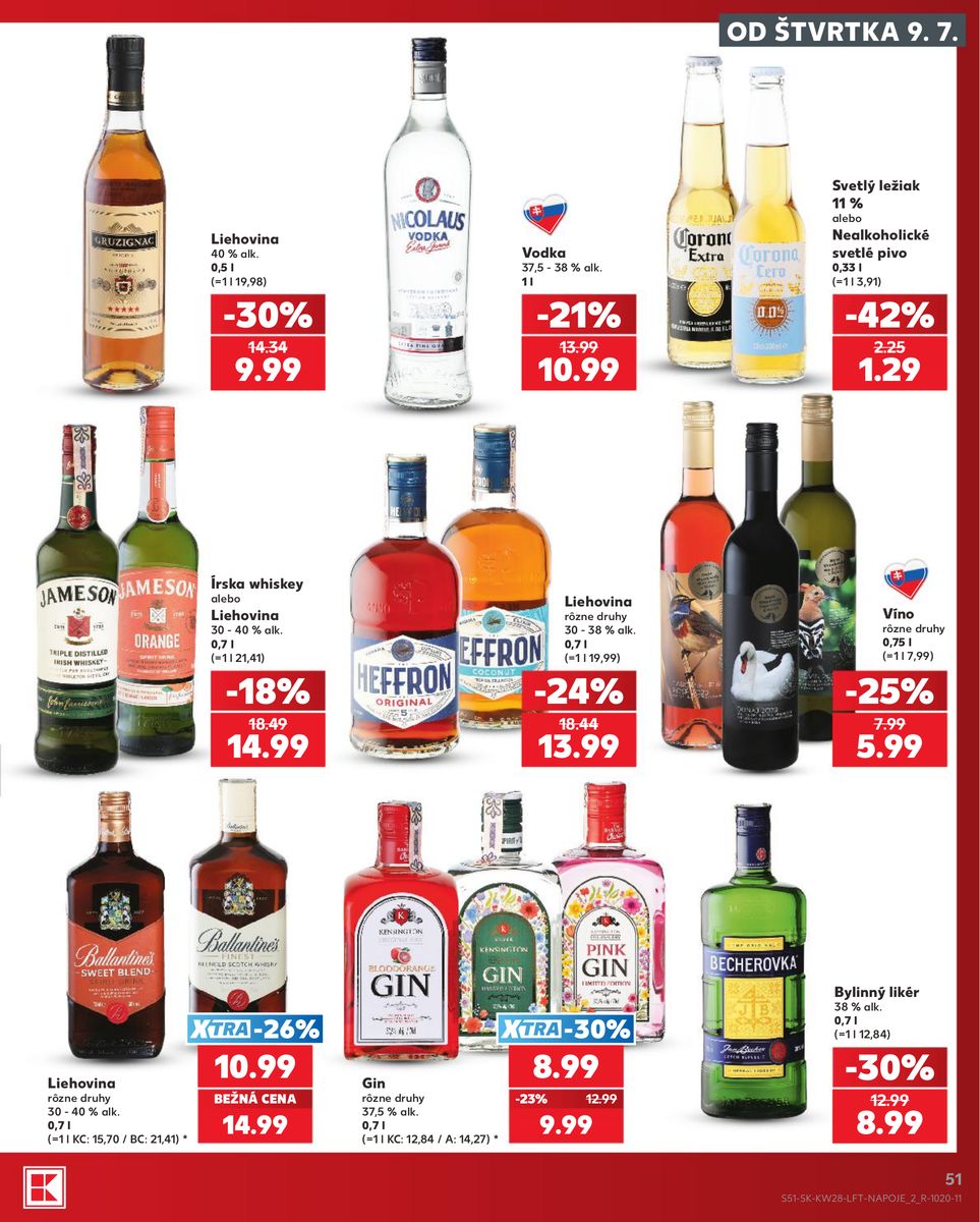 Kaufland catalog page 51 — 2026-07-09 to 2026-07-15