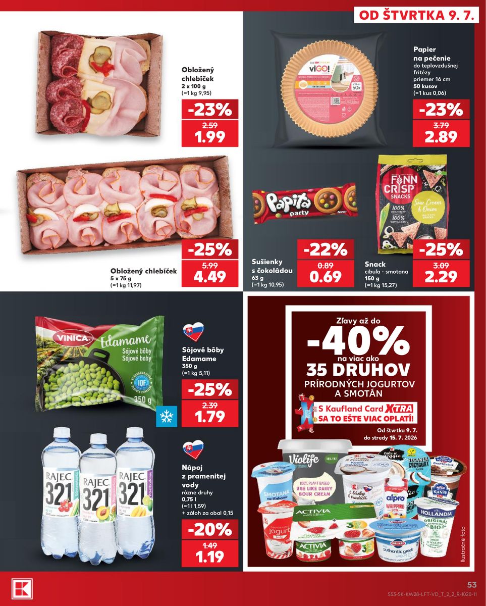 Kaufland catalog page 53 — 2026-07-09 to 2026-07-15