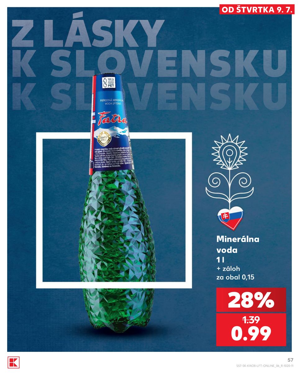 Kaufland catalog page 57 — 2026-07-09 to 2026-07-15
