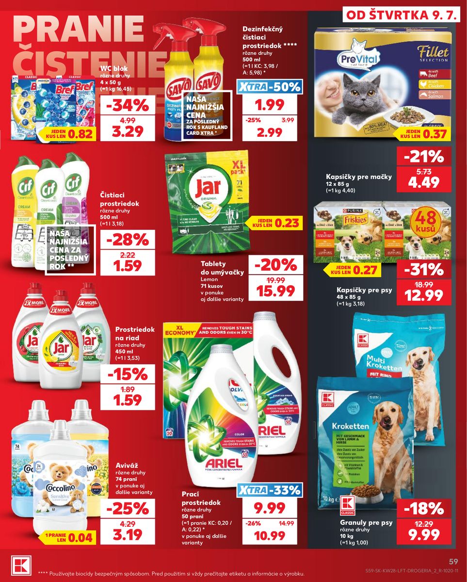 Kaufland catalog page 59 — 2026-07-09 to 2026-07-15