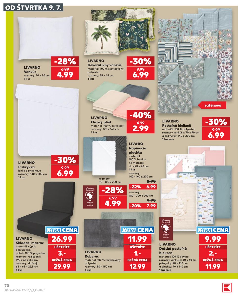 Kaufland catalog page 70 — 2026-07-09 to 2026-07-15