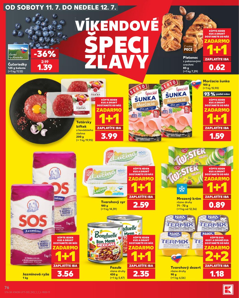 Kaufland catalog page 76 — 2026-07-09 to 2026-07-15