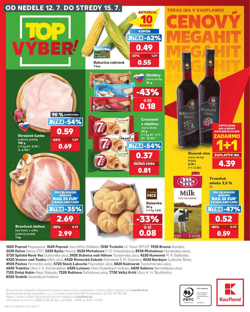 Kaufland catalog page 82 — 2026-07-09 to 2026-07-15