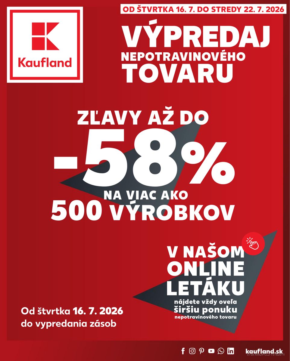 Kaufland catalog 2026-07-16 to 2026-07-22