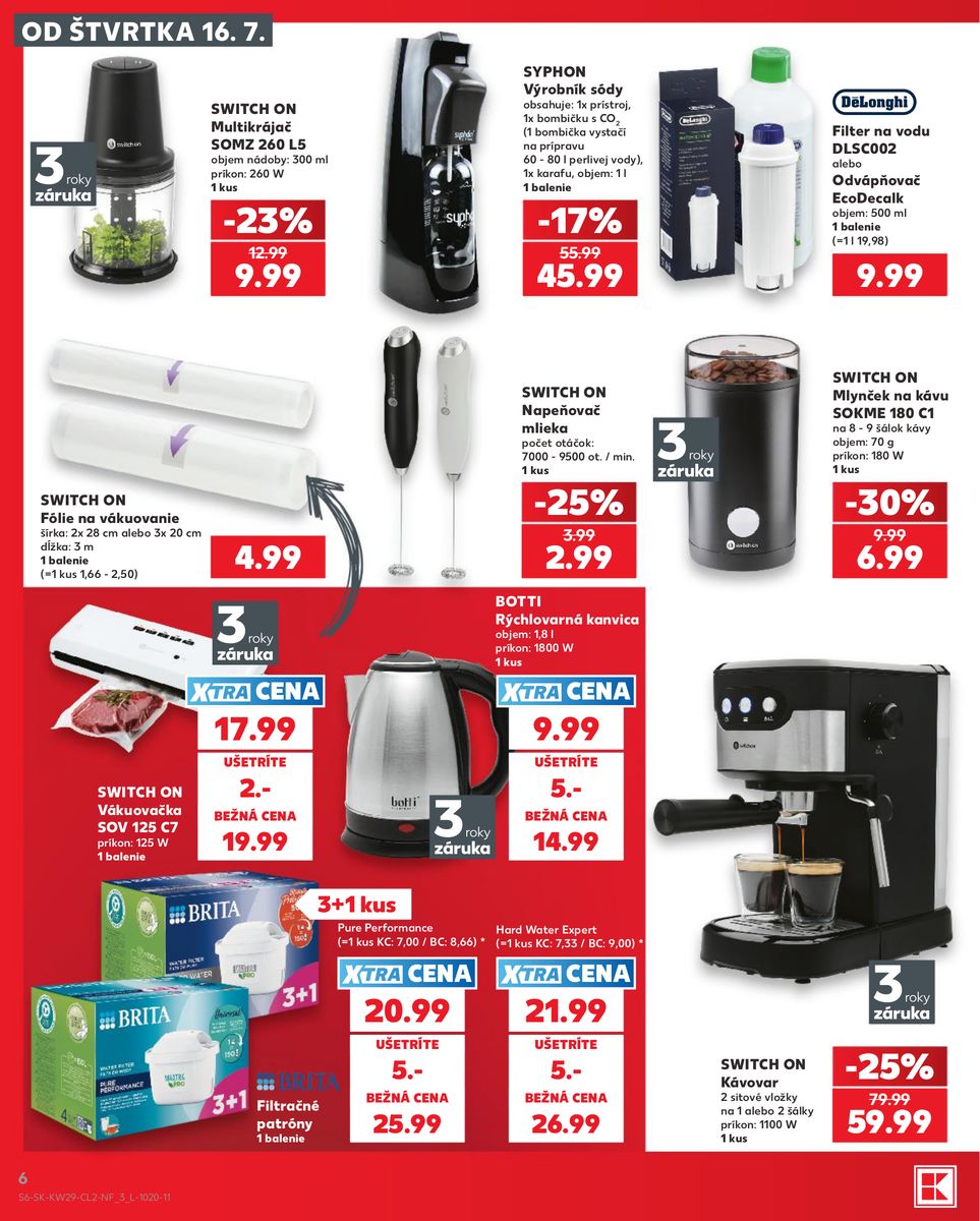 Kaufland catalog page 6 — 2026-07-16 to 2026-07-22
