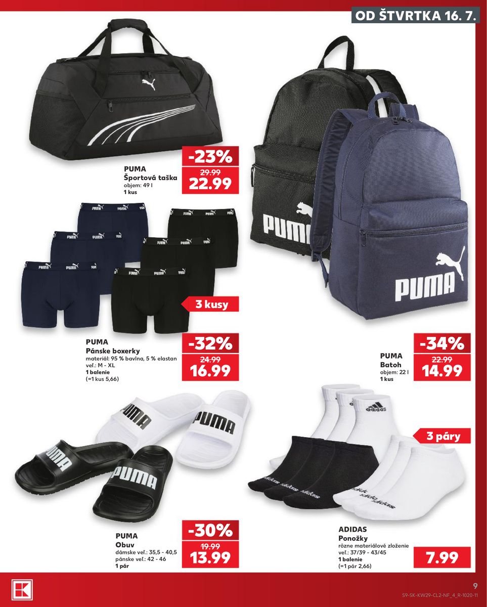 Kaufland catalog page 9 — 2026-07-16 to 2026-07-22