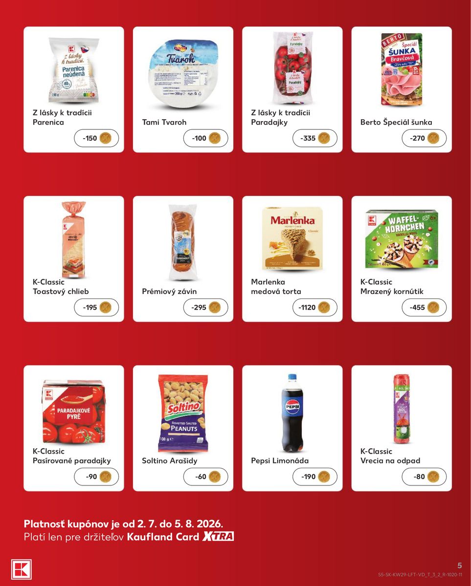 Kaufland catalog page 5 — 2026-07-16 to 2026-07-22