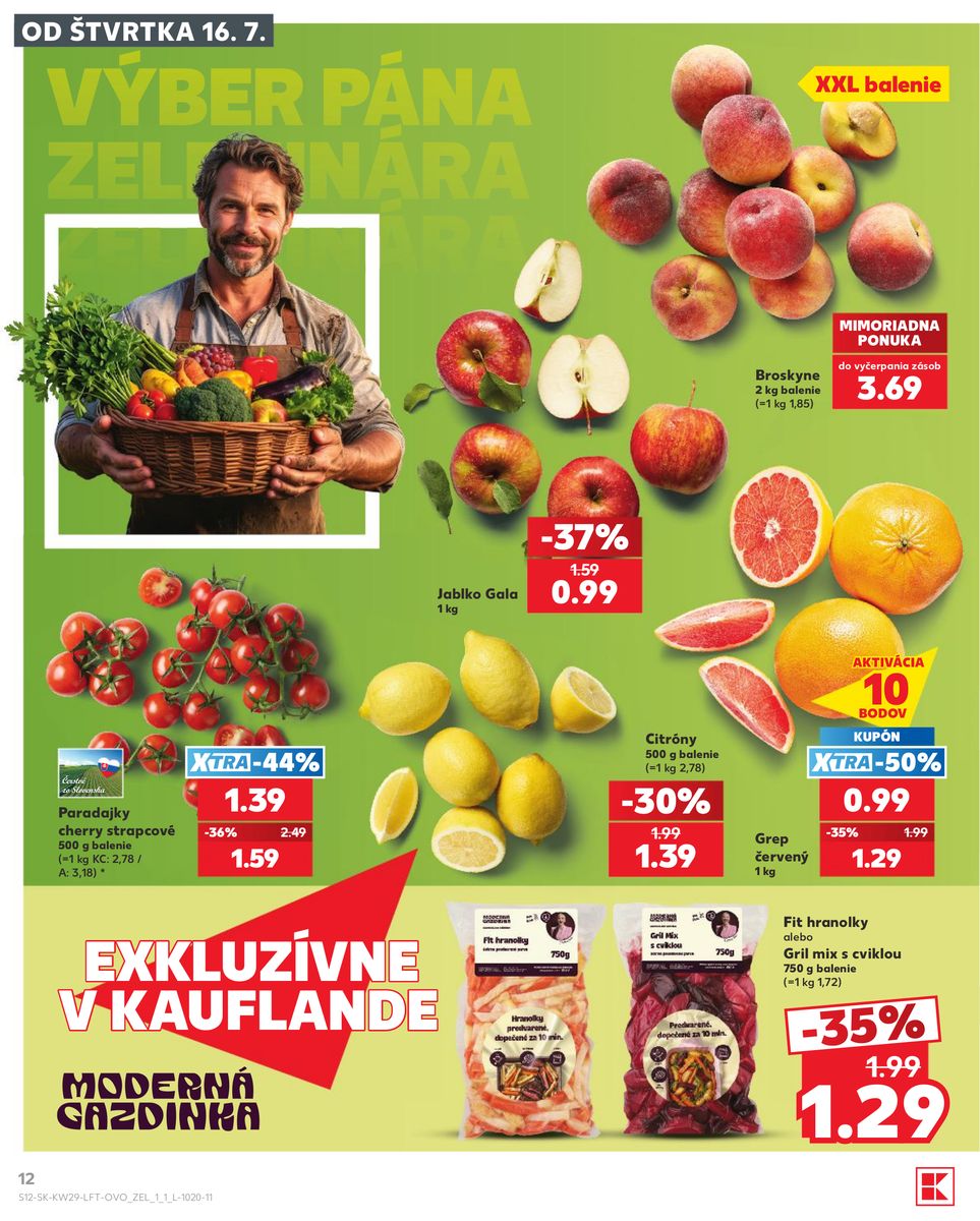 Kaufland catalog page 12 — 2026-07-16 to 2026-07-22