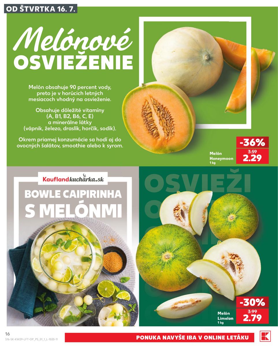 Kaufland catalog page 16 — 2026-07-16 to 2026-07-22