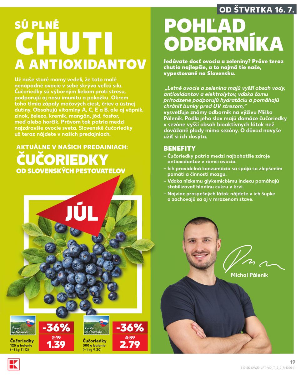 Kaufland catalog page 19 — 2026-07-16 to 2026-07-22