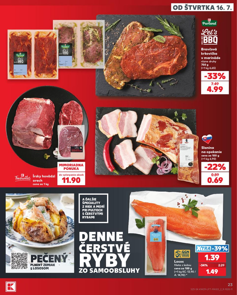 Kaufland catalog page 23 — 2026-07-16 to 2026-07-22