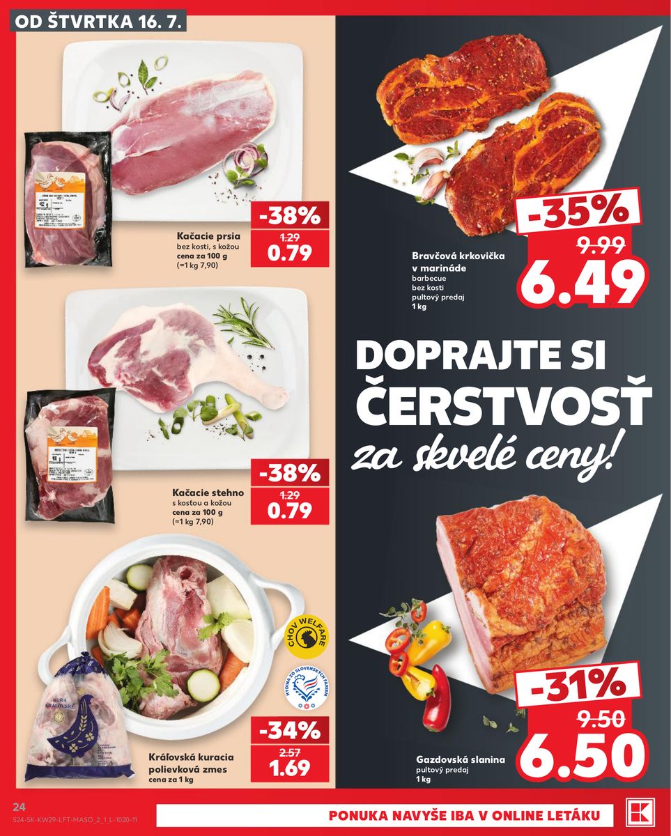 Kaufland catalog page 24 — 2026-07-16 to 2026-07-22