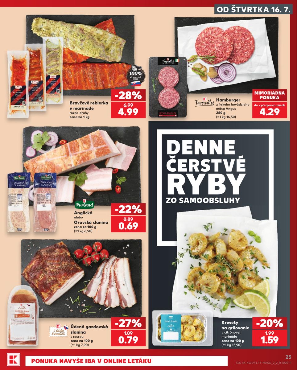 Kaufland catalog page 25 — 2026-07-16 to 2026-07-22