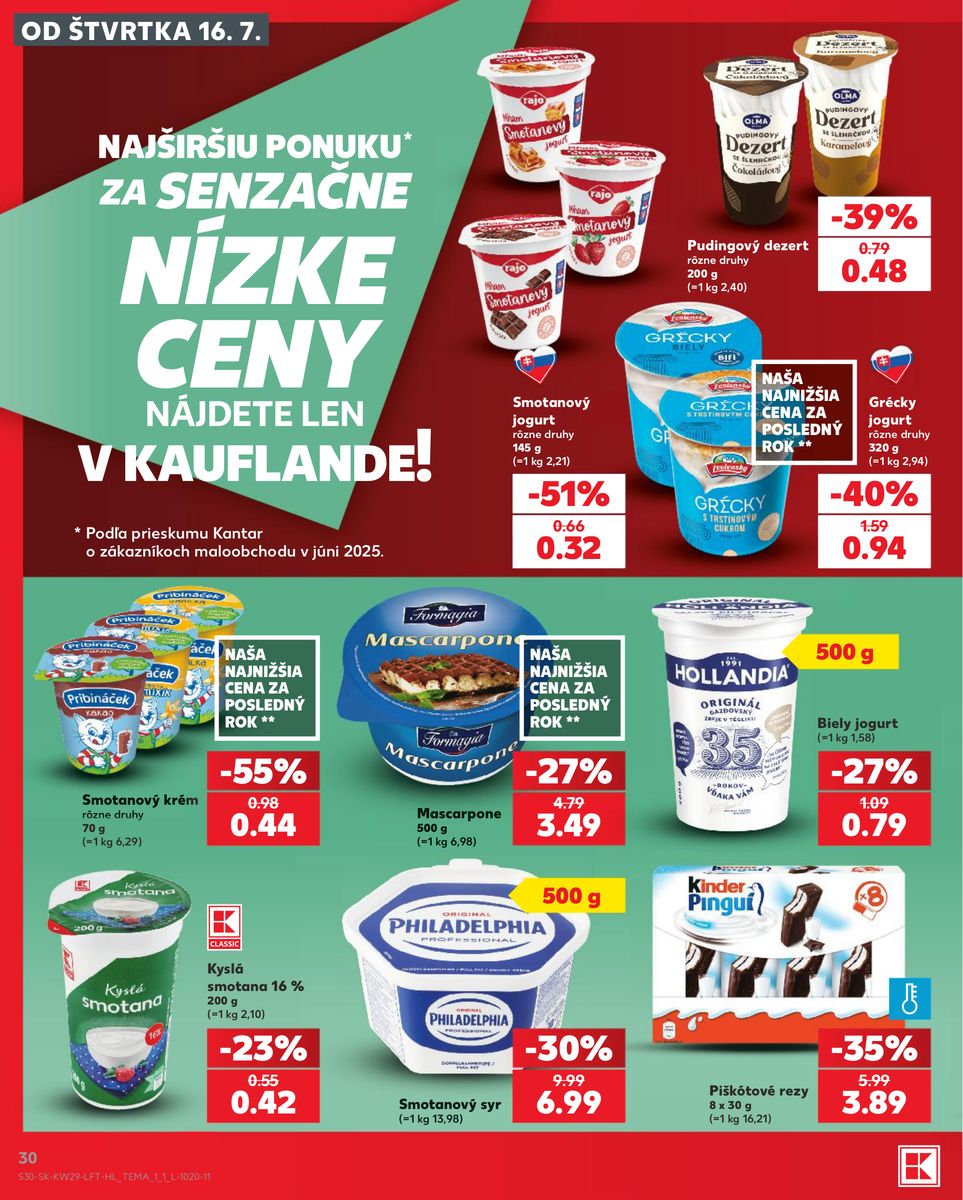 Kaufland catalog page 30 — 2026-07-16 to 2026-07-22