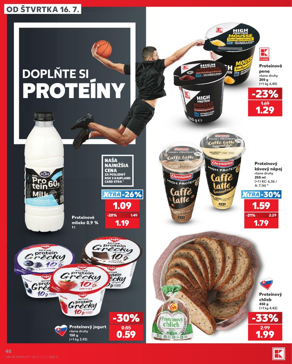 Kaufland catalog page 40 — 2026-07-16 to 2026-07-22