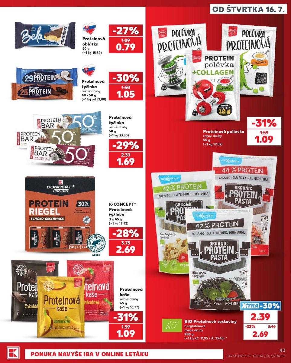 Kaufland catalog page 43 — 2026-07-16 to 2026-07-22