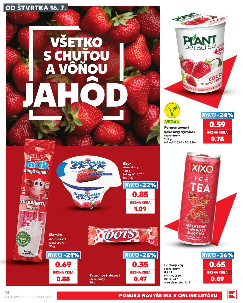 Kaufland catalog page 44 — 2026-07-16 to 2026-07-22