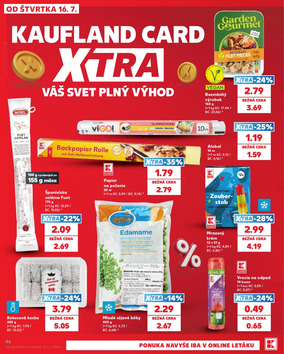 Kaufland catalog page 46 — 2026-07-16 to 2026-07-22