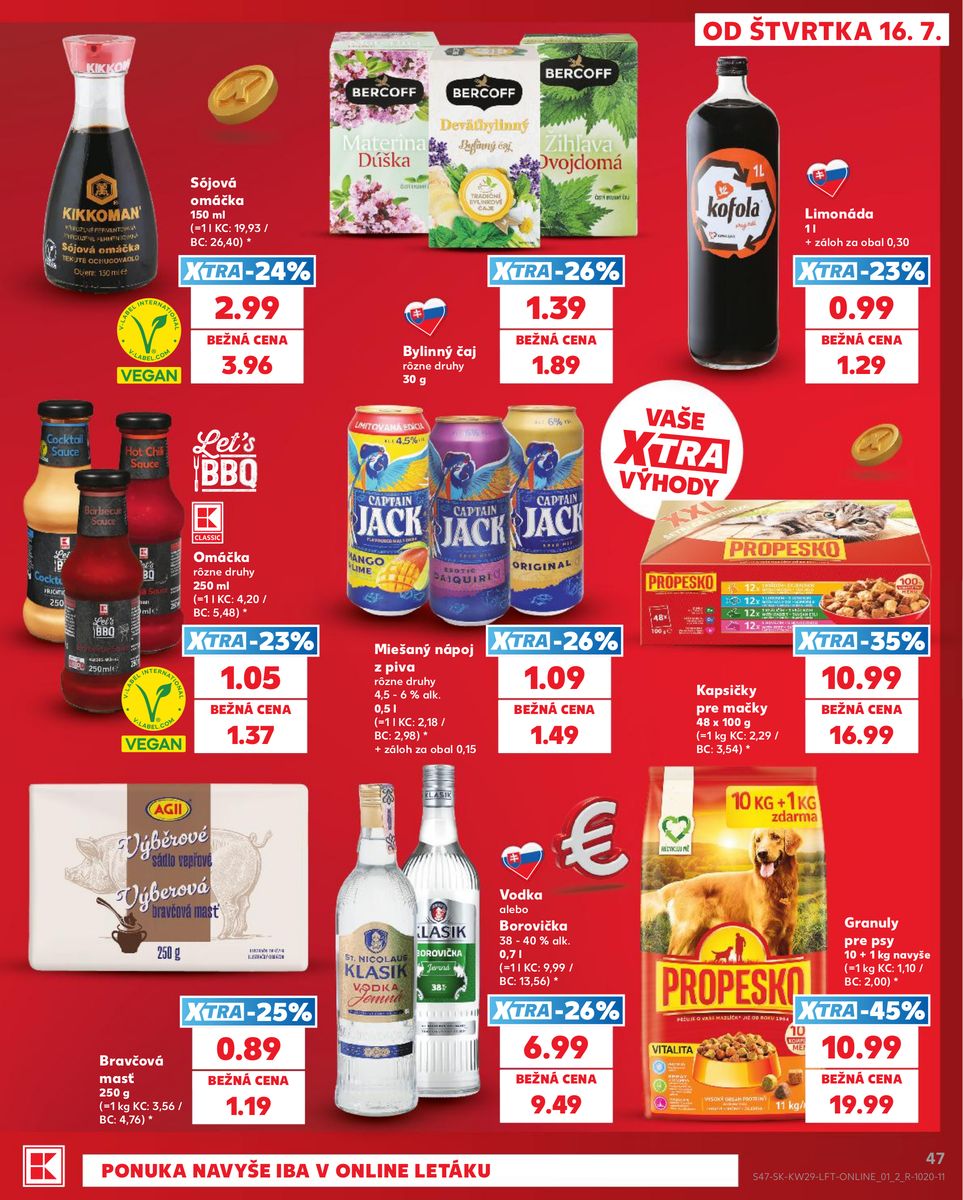 Kaufland catalog page 47 — 2026-07-16 to 2026-07-22