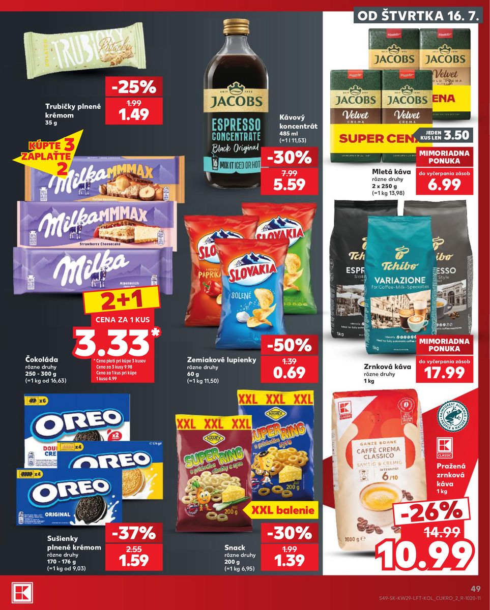 Kaufland catalog page 49 — 2026-07-16 to 2026-07-22