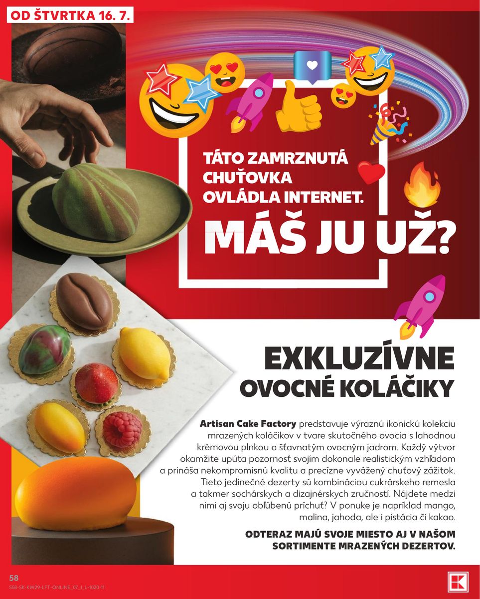 Kaufland catalog page 58 — 2026-07-16 to 2026-07-22