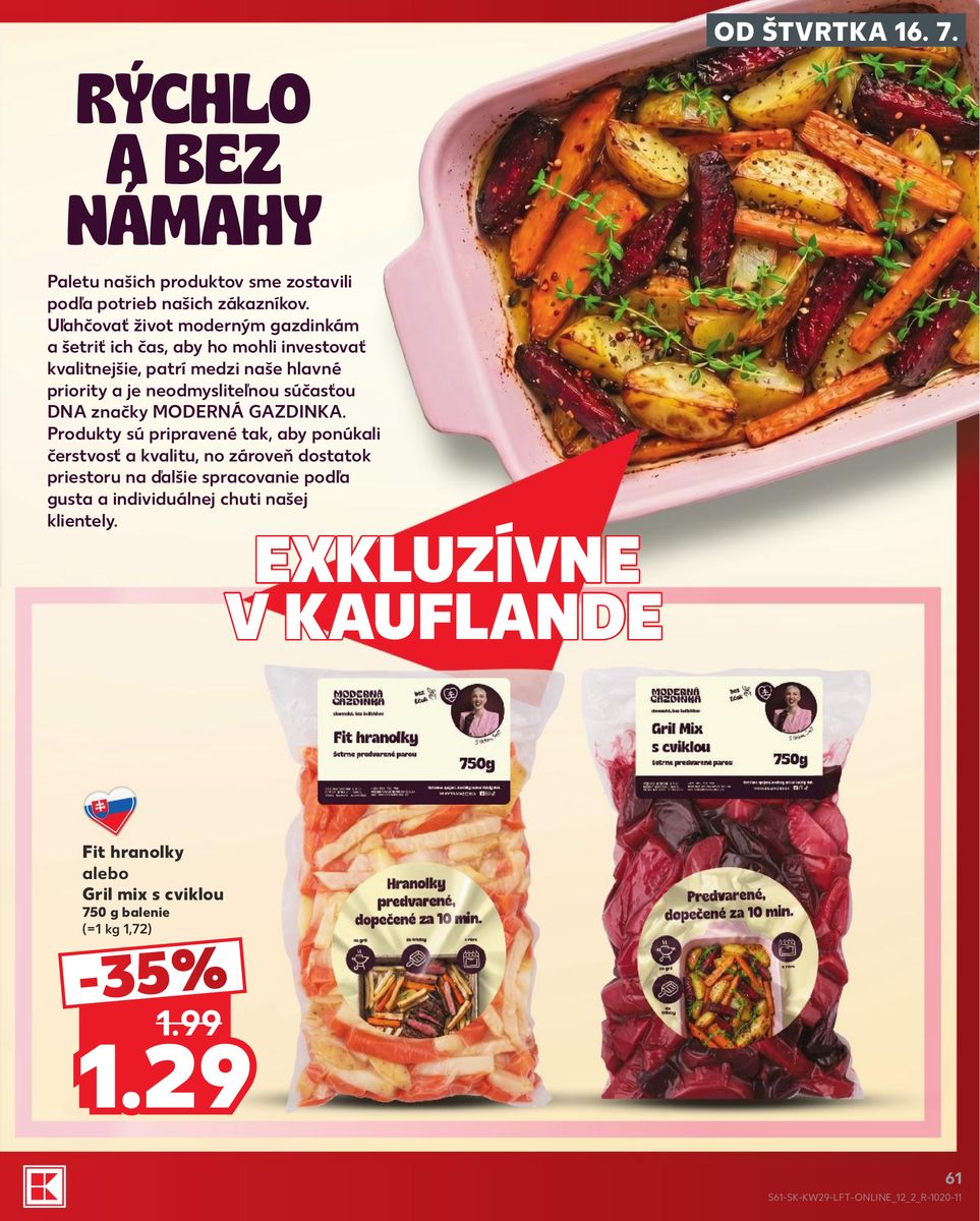 Kaufland catalog page 61 — 2026-07-16 to 2026-07-22