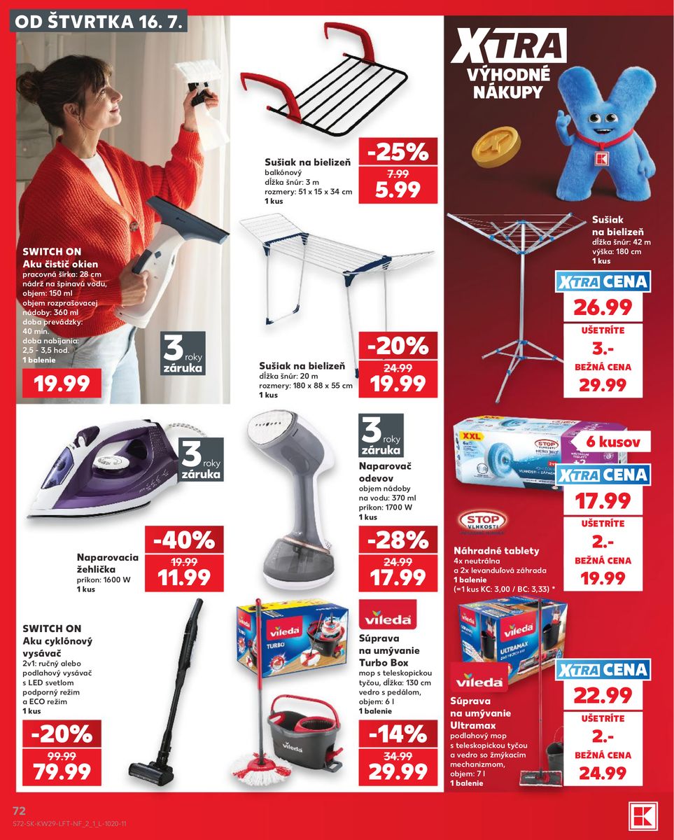 Kaufland catalog page 72 — 2026-07-16 to 2026-07-22